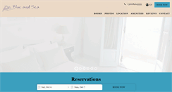 Desktop Screenshot of blueandsea.gr